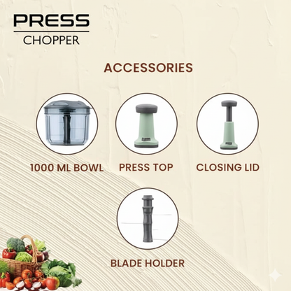 Manual Fruit and Vegetable Chopper